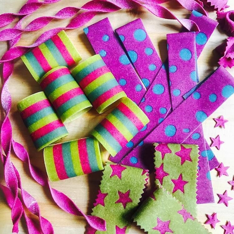 هنر تهیه و پخت انواع پاستا، ماکارونی و راویولی رنگارنگ