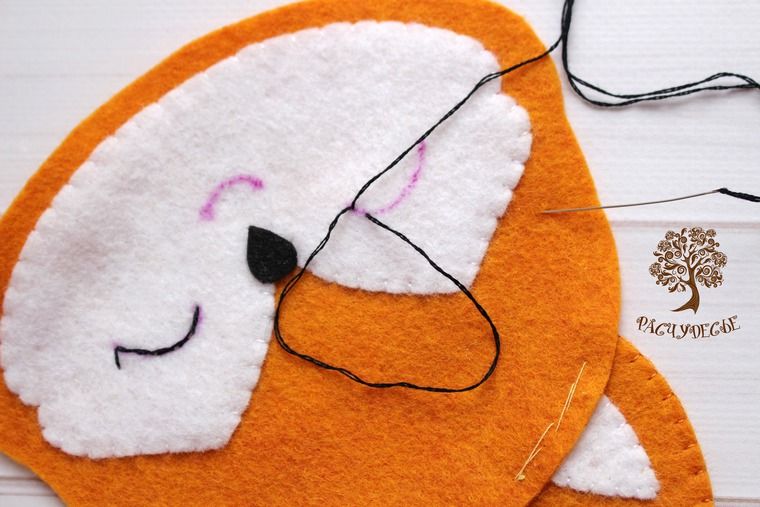 چگونگی ساخت عروسک روباه نمدی