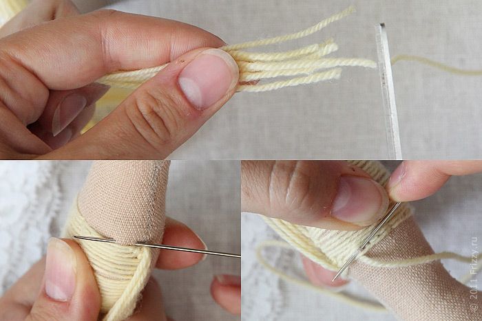 چطور موی سر عروسک را وصل کنیم؟