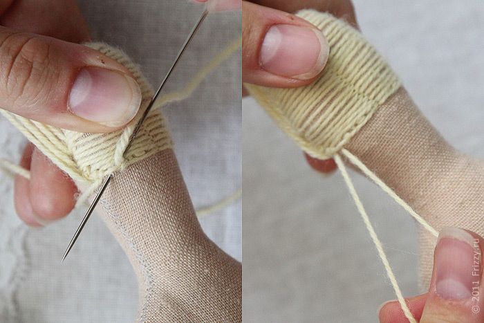 چطور موی سر عروسک را وصل کنیم؟