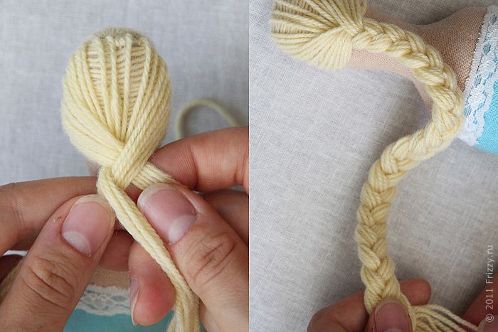 چطور موی سر عروسک را وصل کنیم؟