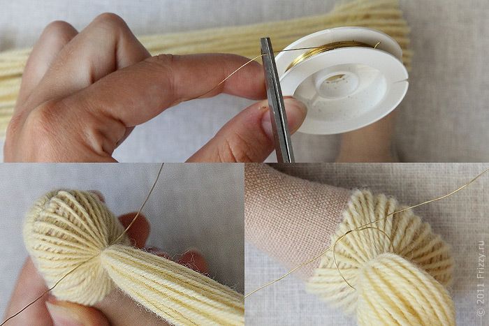 چطور موی سر عروسک را وصل کنیم؟