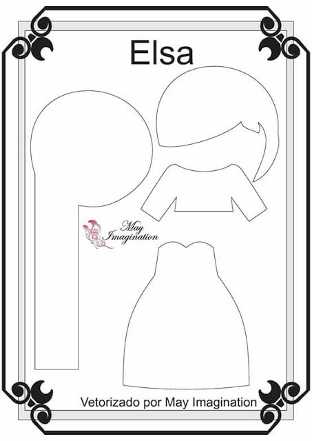 چطور پرنسس های نمدی دیزنی بسازیم؟ (به همراه الگو)