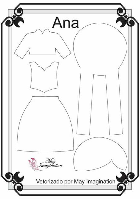 چطور پرنسس های نمدی دیزنی بسازیم؟ (به همراه الگو)