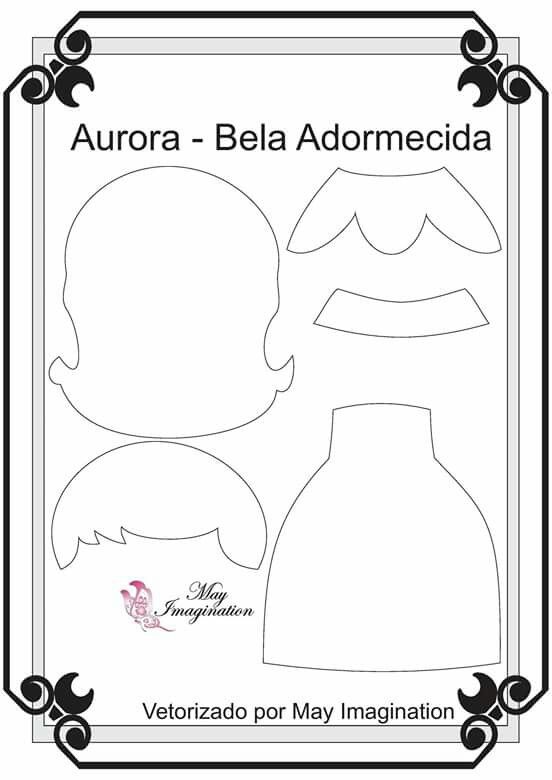 چطور پرنسس های نمدی دیزنی بسازیم؟ (به همراه الگو)