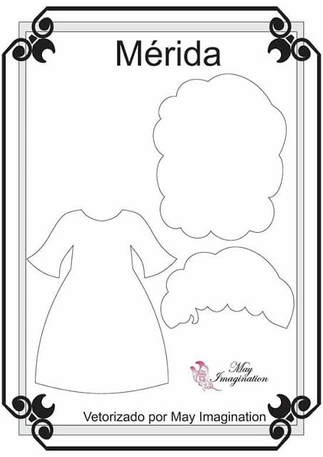 چطور پرنسس های نمدی دیزنی بسازیم؟ (به همراه الگو)