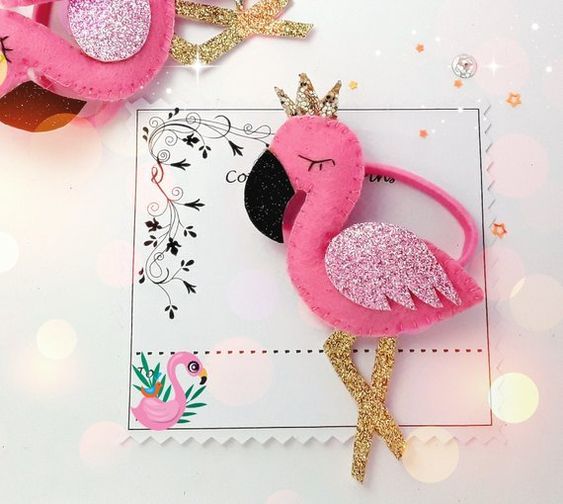 چطور فلامینگوی پارچه ای بسازیم؟ (همراه با الگو)